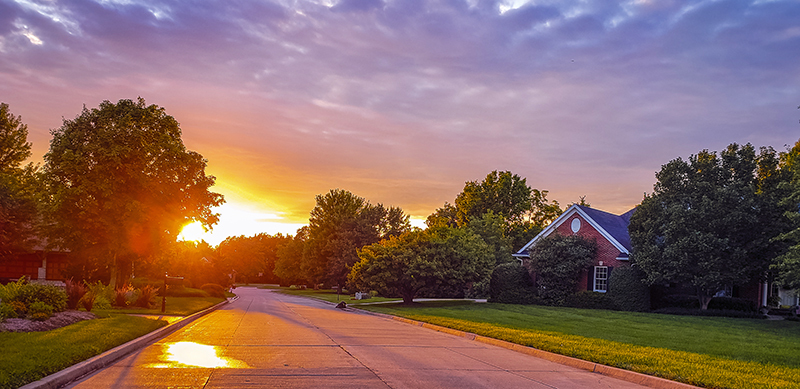 Fall Sunset